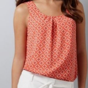 LOFT Sleveless Blouse in Medium. Like new.